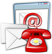 Brief Telefon E-Mail